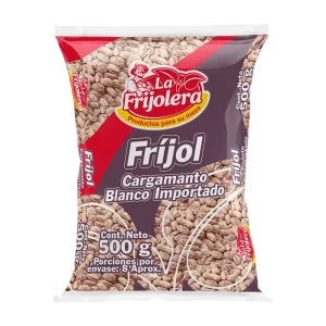 Fríjol Cargamanto Blanco Importado 500g