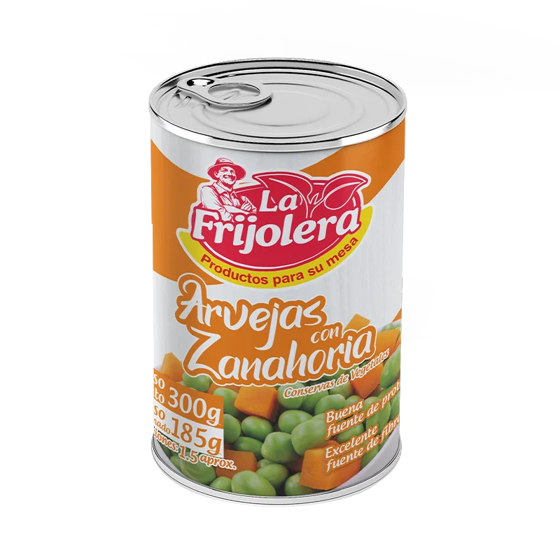 Arvejas-con-Zanahoria-La Frijolera-300-g